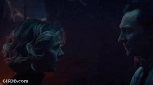Sylvie Kiss Loki Kissing GIF