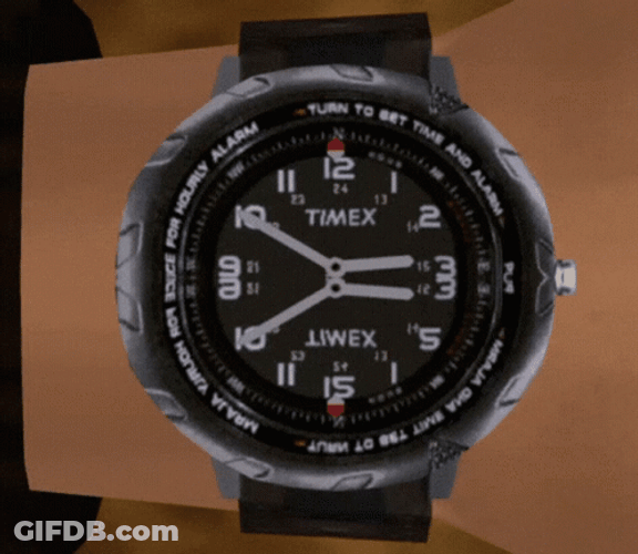 Symmetric Watch Rotating GIF