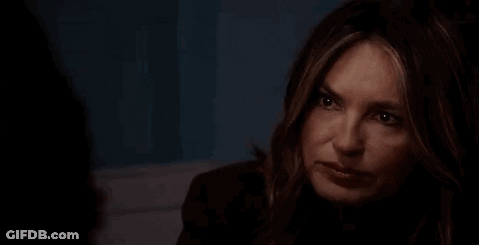 Sympathy Hand Olivia SVU GIF