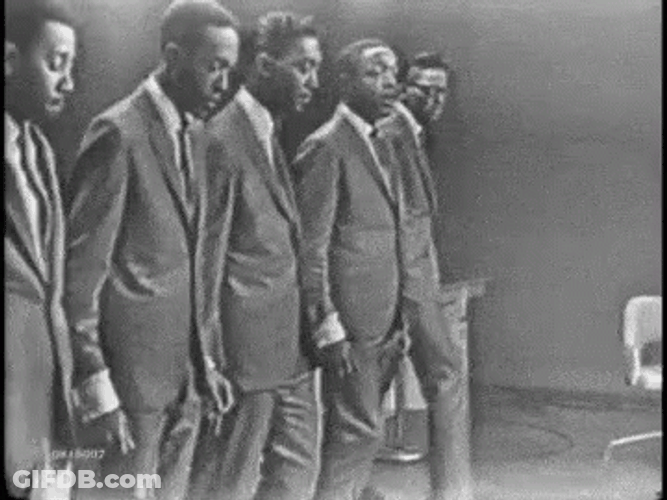Synchronized The Temptations Clapping Performance GIF