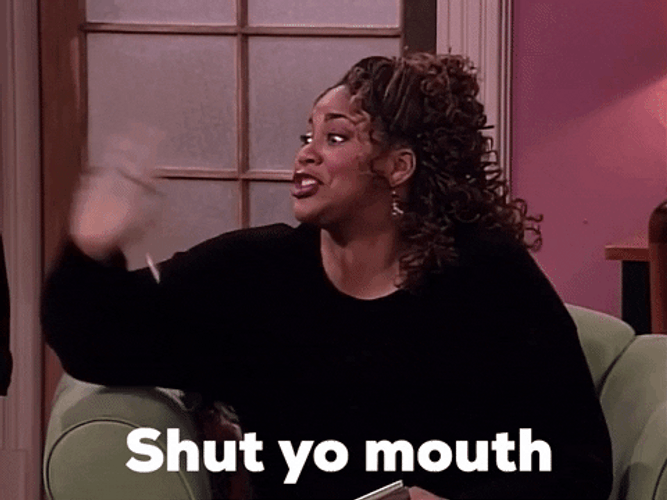 Synclaire James Shut Your Mouth GIF