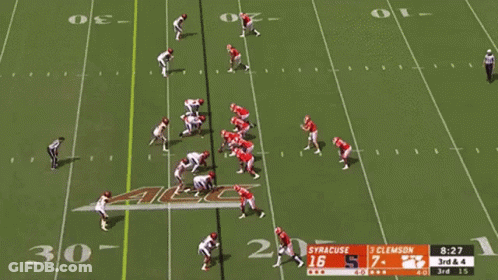 Syracuse Vs Clemson Football Game GIF