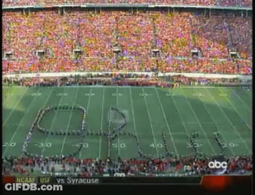 Syracuse Vs NCAAF Football Game GIF