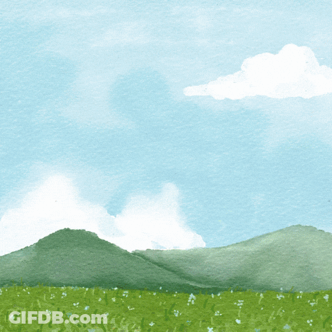 Systemic Altruism Grassy Hillside Feeling Overwhelmed Is Here GIF