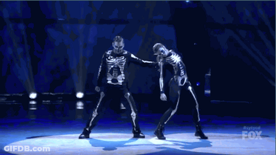 SYTCD Dancing Skeleton Meme GIF