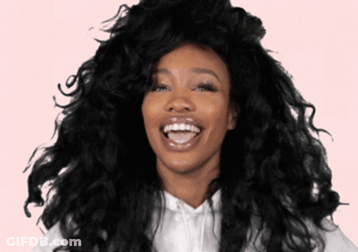 Sza Playful Giggly Laugh GIF
