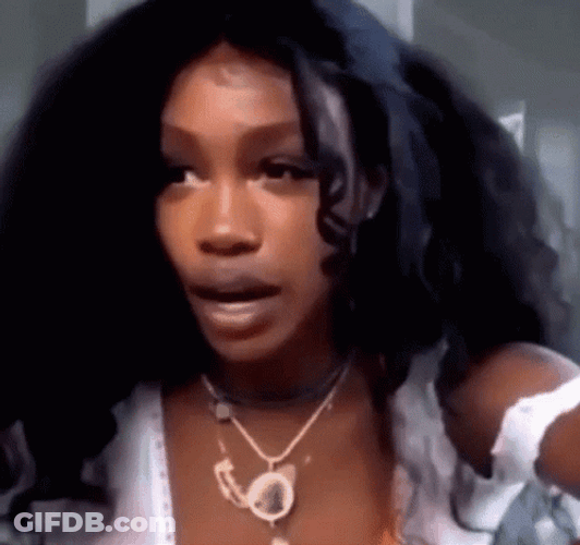 Sza Solána Imani Rowe Amazed Reaction GIF