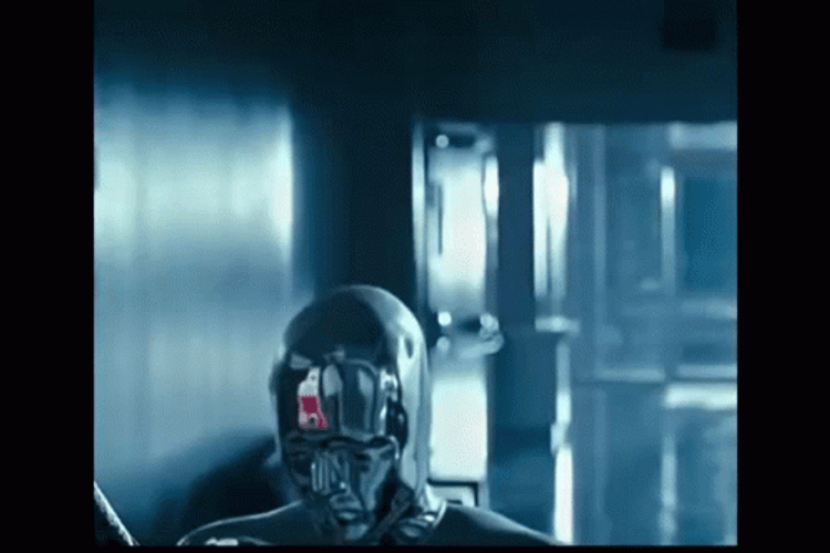 T-1000 Morph Terminator 2 GIF