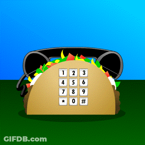 T-Bell Phone Ringing GIF