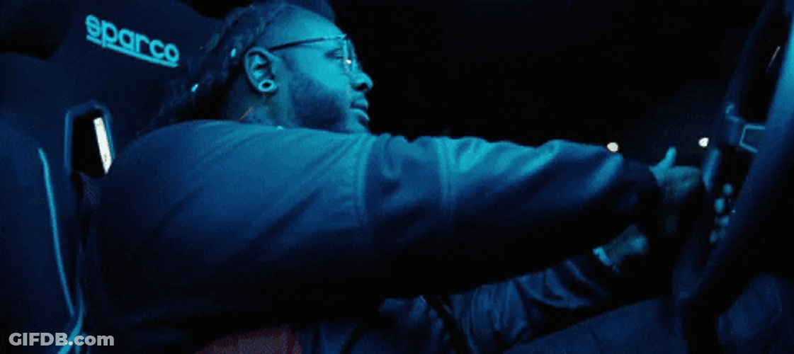 T Pain Behind The Wheel GIF