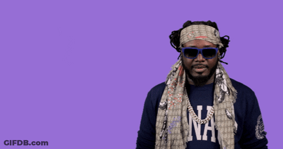 T Pain Burping Loudly GIF