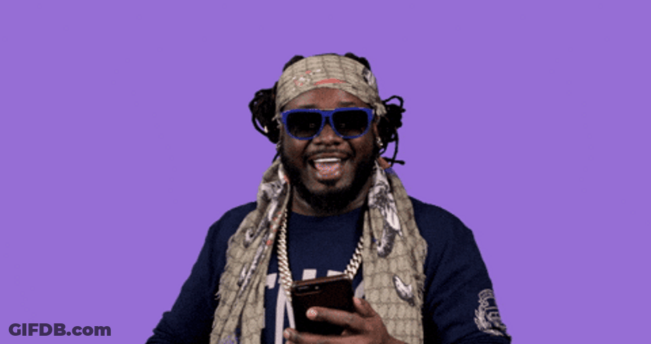 T Pain Dancing While Holding Phone GIF