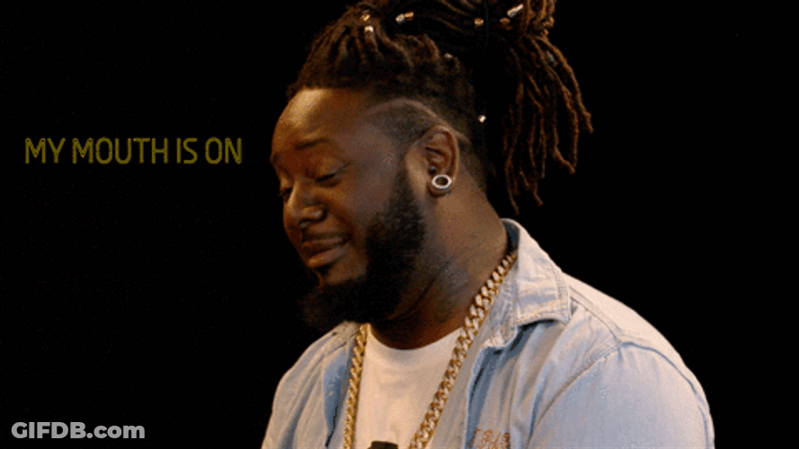 T Pain My Mouth Is On Fire GIF