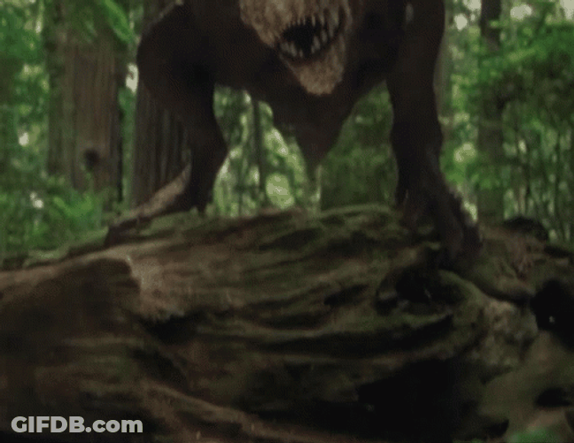 T-Rex Dinosaur Revolution GIF