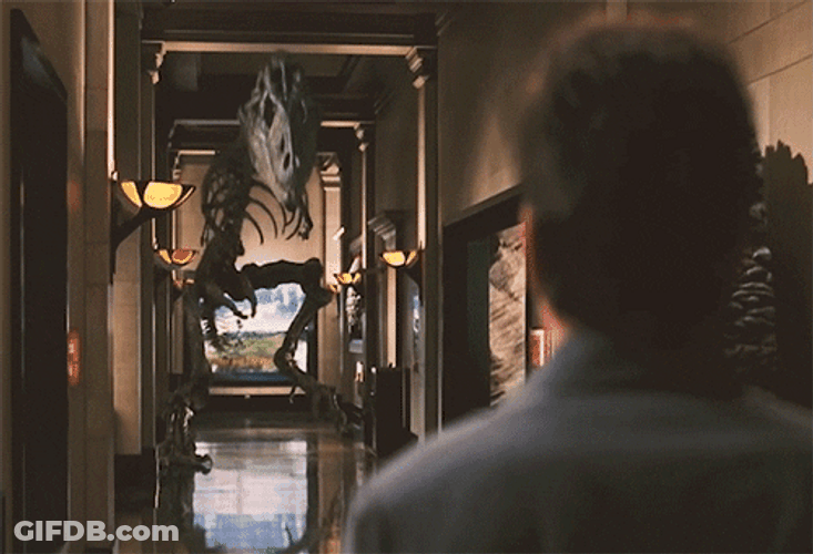 T-Rex Dinosaurs. Ben Stiller GIF