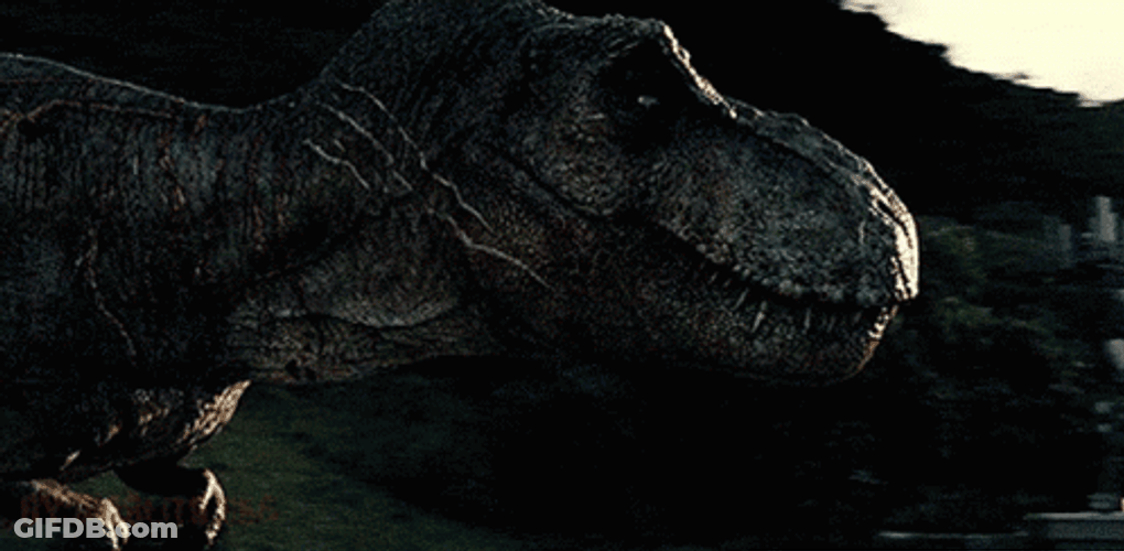 T-Rex Jurassic Park Dino GIF