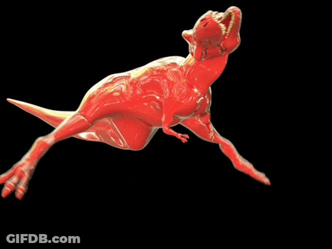 T-Rex Stride GIF