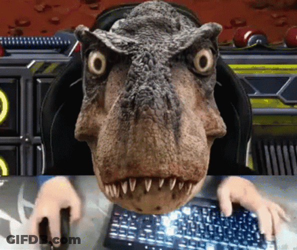 T-Rex Terranosaurus Rex Artosis GIF