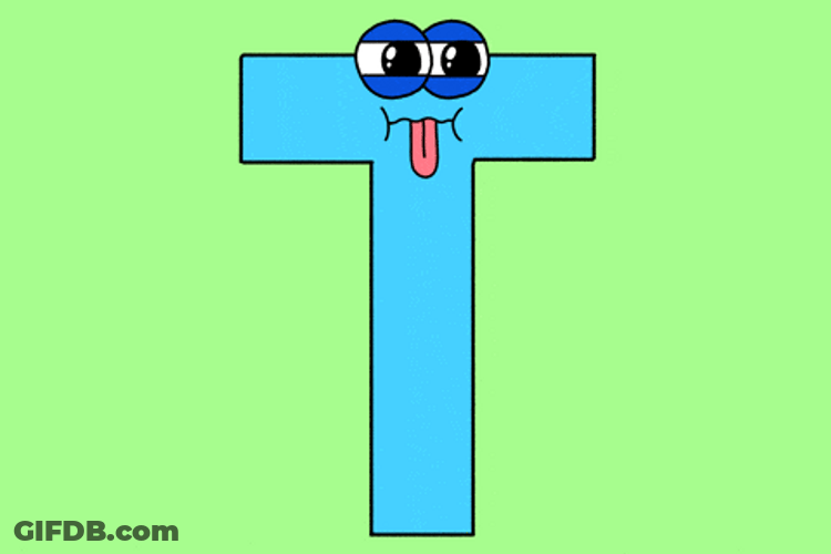 T Sticking Its Tongue Out GIF