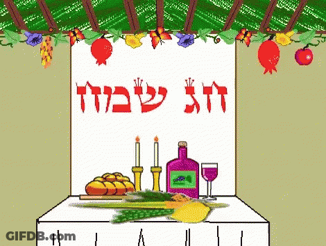 Table With Candles And Bottle Saying Chof GIF