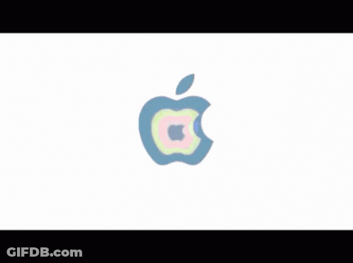 Tablet With Blue Swirl GIF