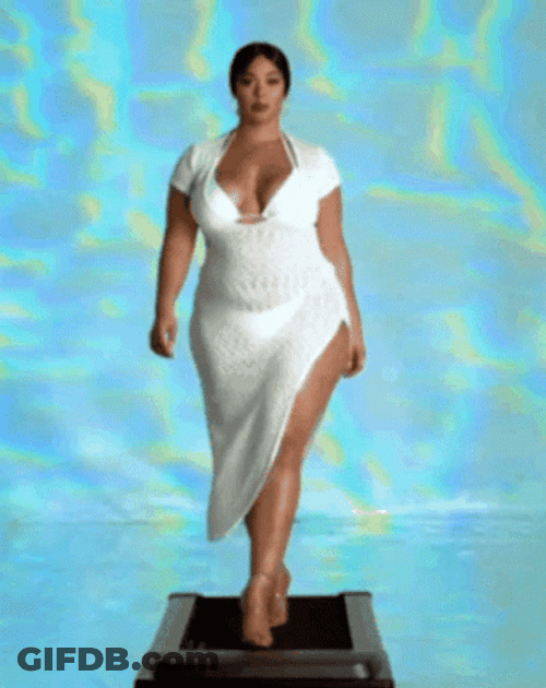 Tabria Majors Curvy Modelling GIF