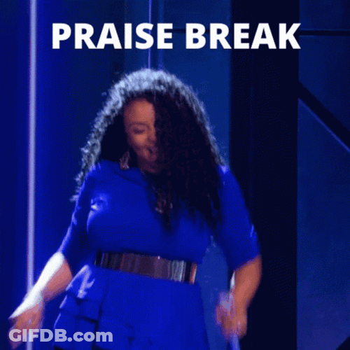 Tacarra Williams Praise Break GIF