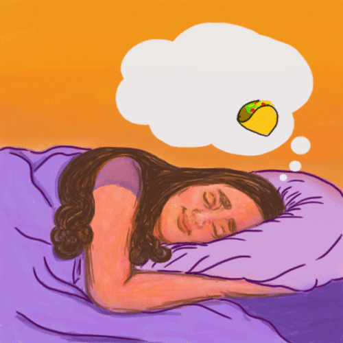 Taco Bell Good Night Dreaming GIF