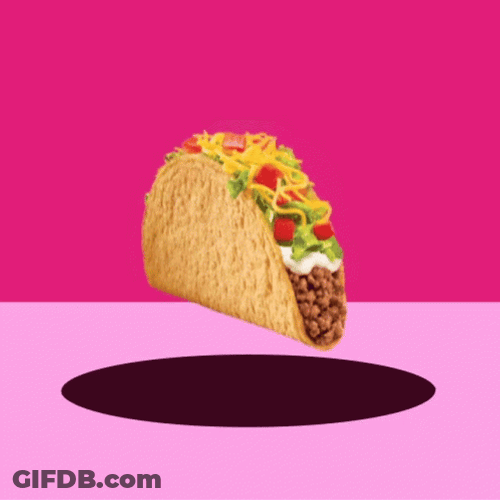 Taco Dropping On Loop Hole GIF