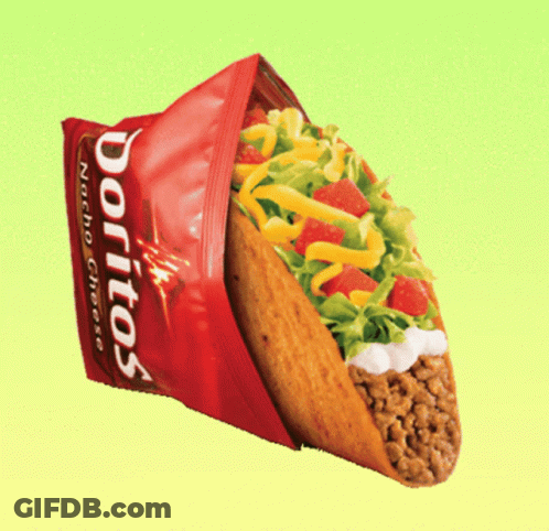 Taco In Doritos Bag GIF