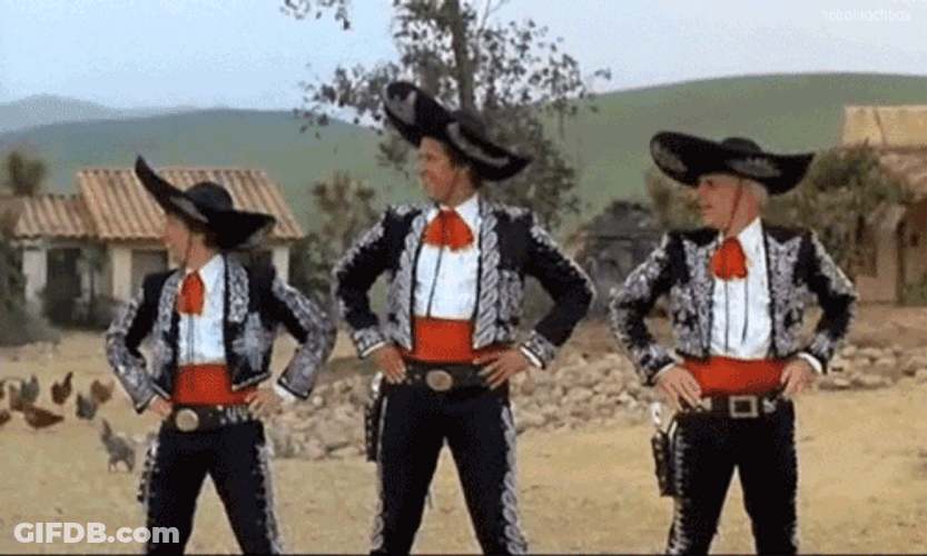 Taco Time Three Amigos GIF
