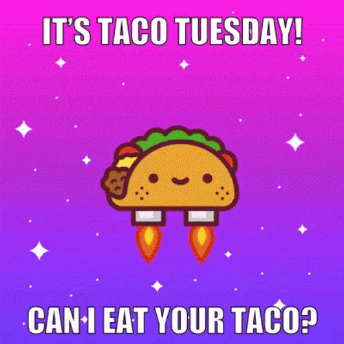 Taco Tuesday Flying Jet GIF