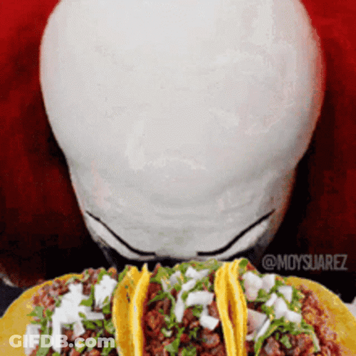 Tacos Smell Craving Penny Wise Clown It Movie GIF