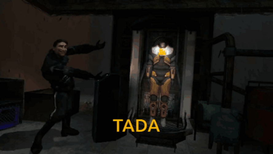 Tada Gorgeous Freeman Creepy GIF