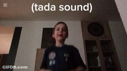 Tada Sound Pom Poms GIF