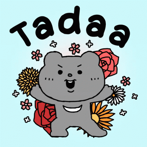 Tada Surprise Betakkuma GIF