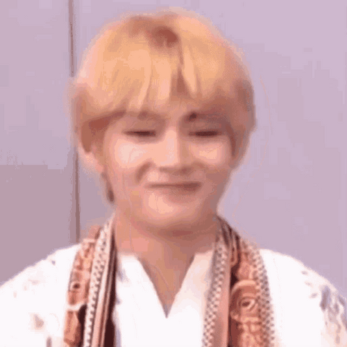 Taehyung Cute Smile GIF