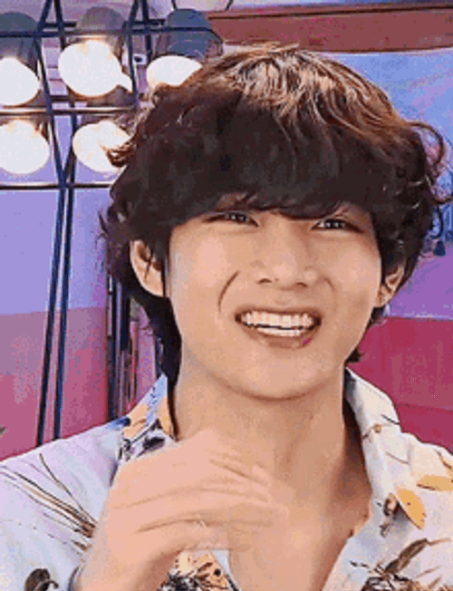 Taehyung Happy Thumbs Up GIF