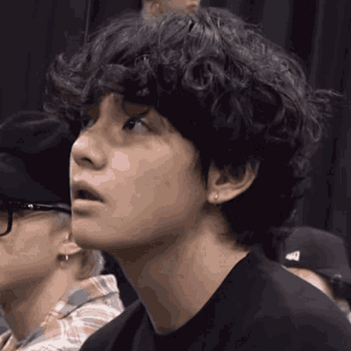 Taehyung Lip Licking GIF