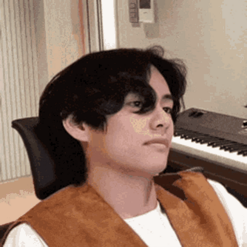 Taehyung Pouting Lips GIF