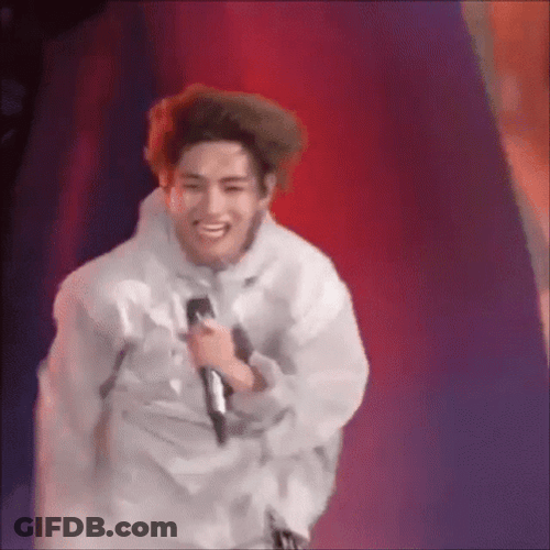 Taekook Running Fast GIF