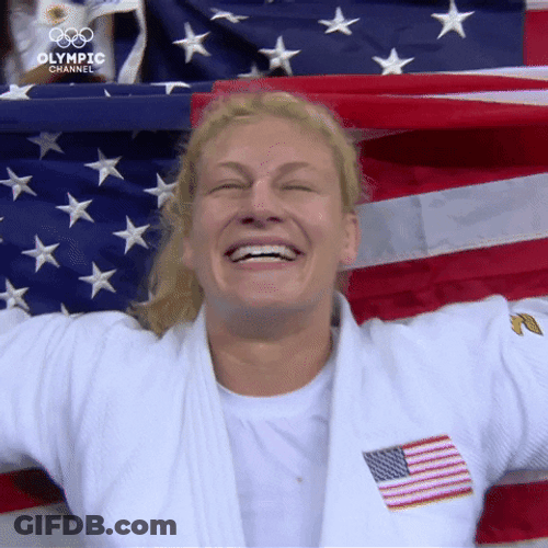 Taekwondo Kayla Harrison Happy Crying GIF