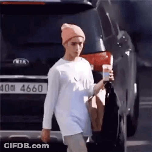 Taeyong Speed Walking GIF