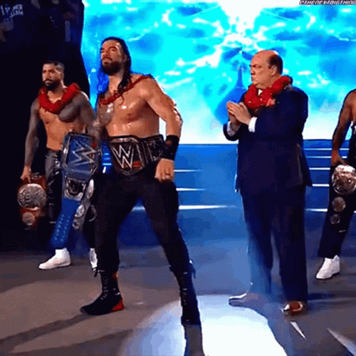 Tag Team Champions Roman Reigns GIF