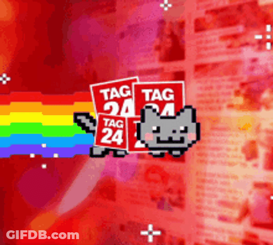 Tag24 Running Nyan Cat GIF