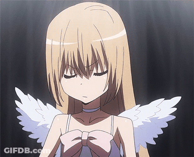 Taiga Aisaka Angel Wings GIF