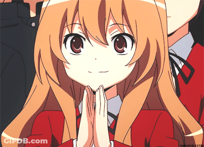 Taiga Aisaka Applauding GIF