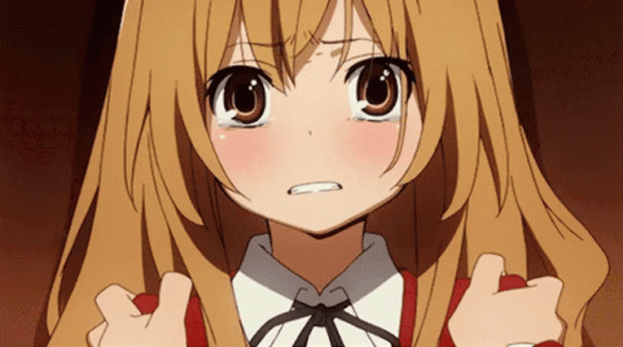 Taiga Aisaka Crying GIF