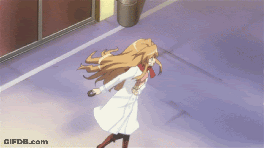 Taiga Aisaka Spinning GIF