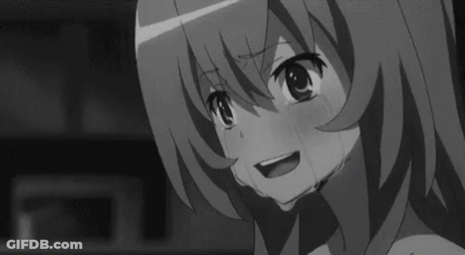 Taiga Aisaka Tearing Up GIF